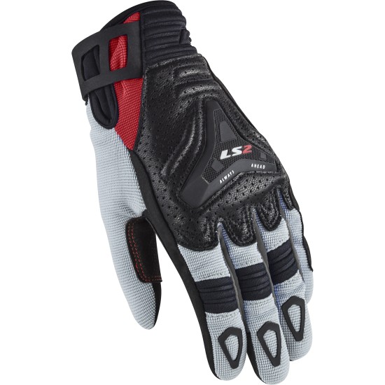 Guantes LS2 All Terrain Black-Grey - Mujer - Ropamotorista.com - Distribuidor Oficial LS2 en España y Portugal