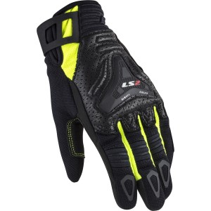 Guantes LS2 All Terrain Black-Yellow - Mujer - Ropamotorista.com - Distribuidor Oficial LS2 en España y Portugal