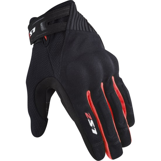 Guantes LS2 Dart II Black-Red - Ropamotorista.com - Distribuidor Oficial LS2 en España y Portugal