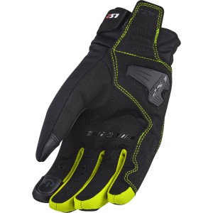 Guantes LS2 Jet II Black-Yellow - Mujer - Ropamotorista.com - Distribuidor Oficial LS2 en España y Portugal