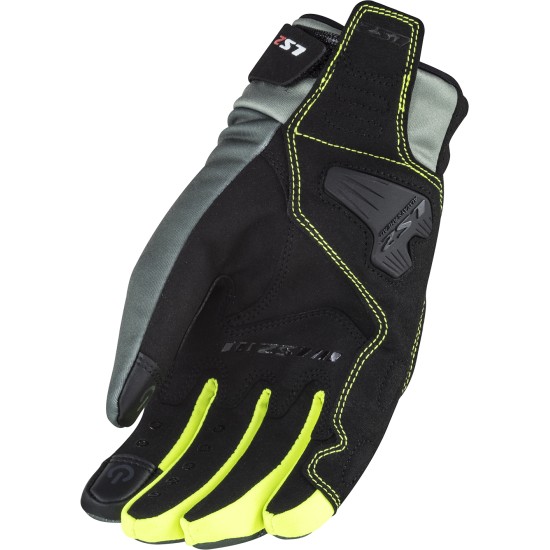 Guantes LS2 Jet II Black-Grey - Mujer - Ropamotorista.com - Distribuidor Oficial LS2 en España y Portugal