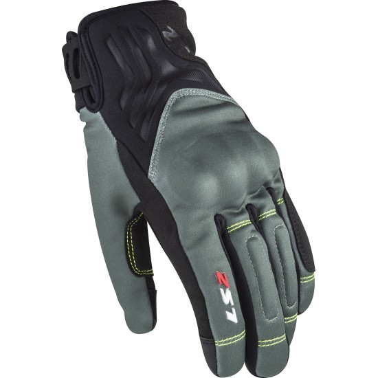 Guantes LS2 Jet II Black-Grey - Mujer - Ropamotorista.com - Distribuidor Oficial LS2 en España y Portugal