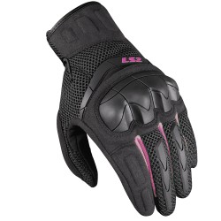 Guantes LS2 Kubra Black-Purple - Mujer