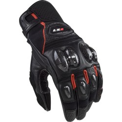 Guantes LS2 SPARK II Black-Red