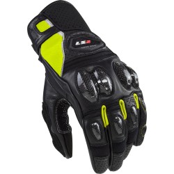 Guantes LS2 SPARK II Black-Yellow