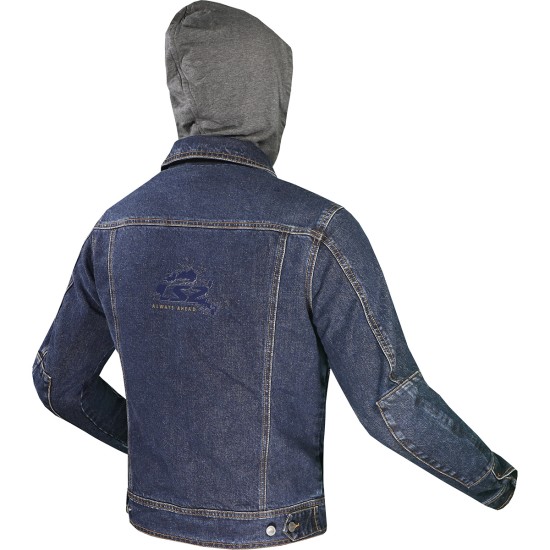 Chaqueta LS2 Oaky Dark Blue - Mujer - Ropamotorista.com - Distribuidor Oficial LS2 en España y Portugal