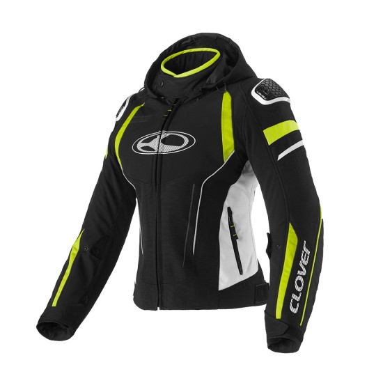 Chaqueta CLOVER Rainblade 3 Amarillo - Mujer - Ropamotorista.com - Distribuidor Oficial Clover en España y Portugal