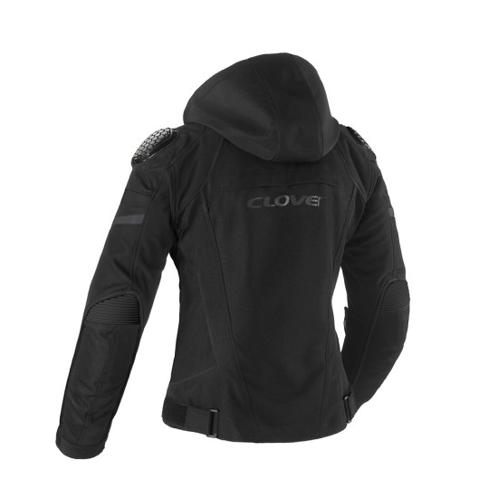 Chaqueta CLOVER Rainblade 3 Negro - Mujer - Ropamotorista.com - Distribuidor Oficial Clover en España y Portugal