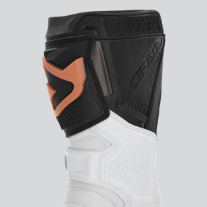 Botas ACERBIS X-TEAM 2.0 White-Brown - Ropamotorista.com - Distribuidor Oficial Acerbis en España y Portugal