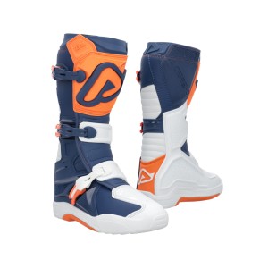 Botas ACERBIS X-TEAM 2.0 Blue-Orange - Ropamotorista.com - Distribuidor Oficial Acerbis en España y Portugal