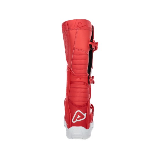 Botas ACERBIS X-TEAM 2.0 Red-White - Ropamotorista.com - Distribuidor Oficial Acerbis en España y Portugal