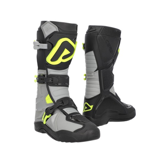 Botas ACERBIS X-TEAM 2.0 Black-Yellow Fluo - Ropamotorista.com - Distribuidor Oficial Acerbis en España y Portugal