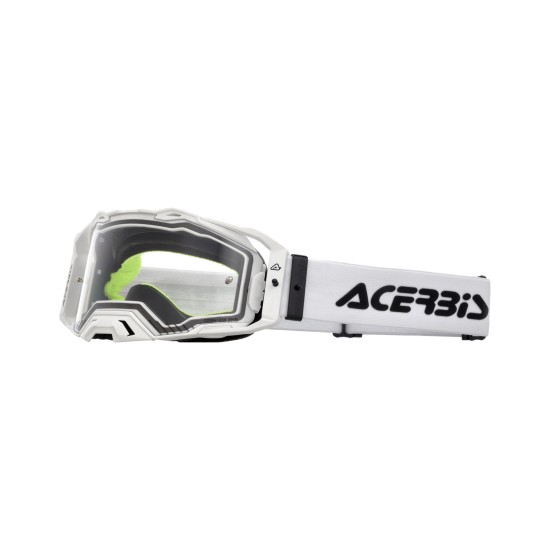 Gafas off road ACERBIS Vulcan White - Ropamotorista.com - Distribuidor Oficial Acerbis en España y Portugal