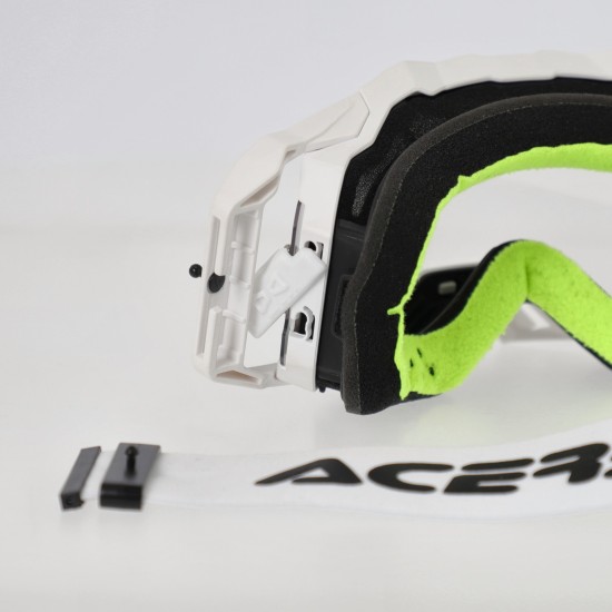 Gafas off road ACERBIS Vulcan White - Ropamotorista.com - Distribuidor Oficial Acerbis en España y Portugal