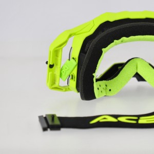 Gafas off road ACERBIS Vulcan Fluo Yellow - Ropamotorista.com - Distribuidor Oficial Acerbis en España y Portugal