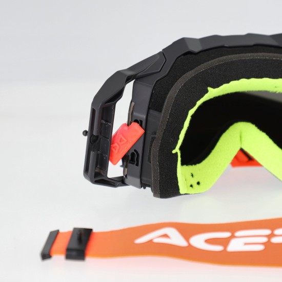 Gafas off road ACERBIS Vulcan Mirror Black-Orange - Ropamotorista.com - Distribuidor Oficial Acerbis en España y Portugal