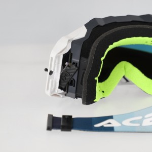 Gafas off road ACERBIS Vulcan Mirror Black-White - Ropamotorista.com - Distribuidor Oficial Acerbis en España y Portugal