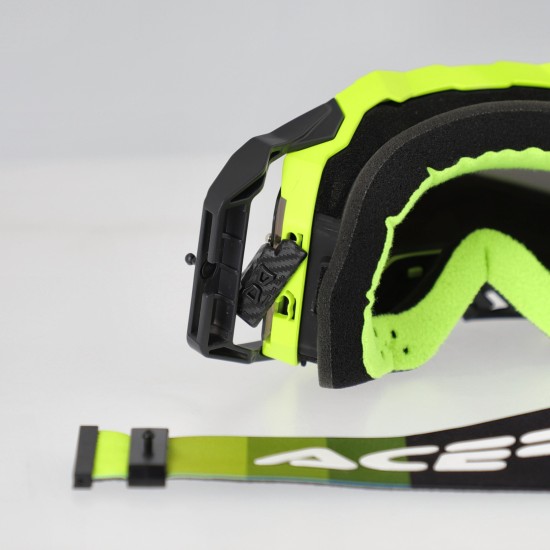 Gafas off road ACERBIS Vulcan Mirror Yellow Fluo-Black - Ropamotorista.com - Distribuidor Oficial Acerbis en España y Portugal