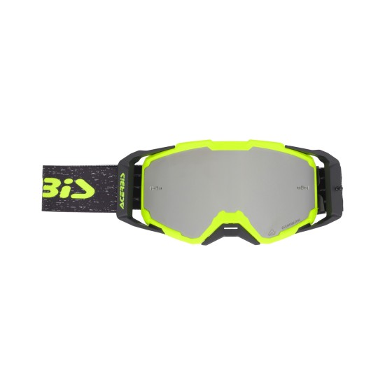 Gafas off road ACERBIS Vitrion Mirror Yellow Fluo-Black - Ropamotorista.com - Distribuidor Oficial Acerbis en España y Portugal