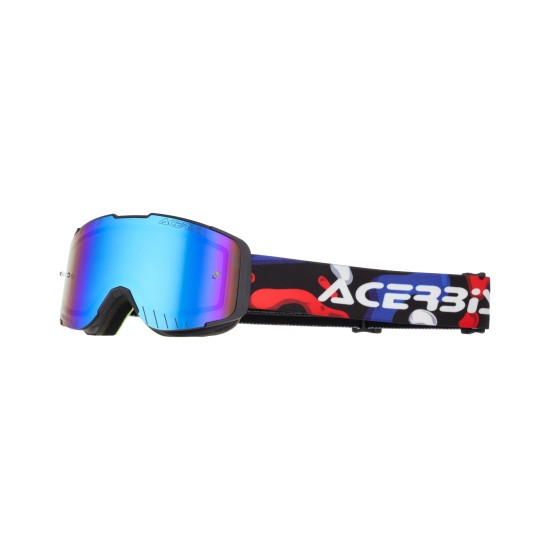 Gafas infantiles off road ACERBIS Vanguard Mirror Kid Black-Blue - Ropamotorista.com - Distribuidor Oficial Acerbis en España y Portugal