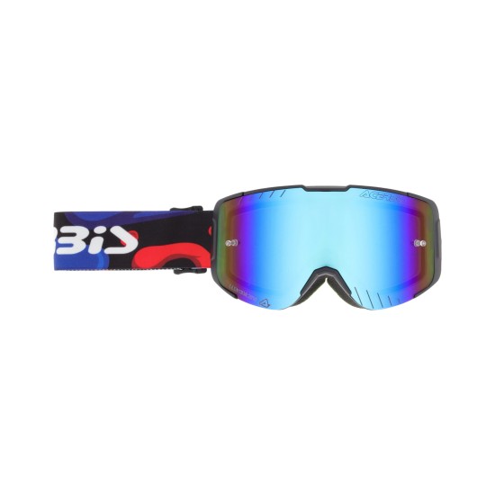 Gafas infantiles off road ACERBIS Vanguard Mirror Kid Black-Blue - Ropamotorista.com - Distribuidor Oficial Acerbis en España y Portugal