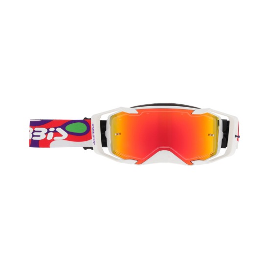 Gafas off road ACERBIS Vortex Mirror White-Red - Ropamotorista.com - Distribuidor Oficial Acerbis en España y Portugal