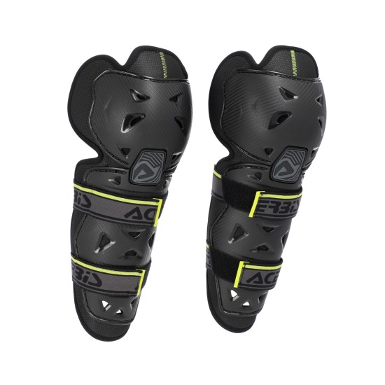 Rodilleras ACERBIS Profile 2.0 Black-Yellow - Ropamotorista.com - Distribuidor Oficial Acerbis en España y Portugal