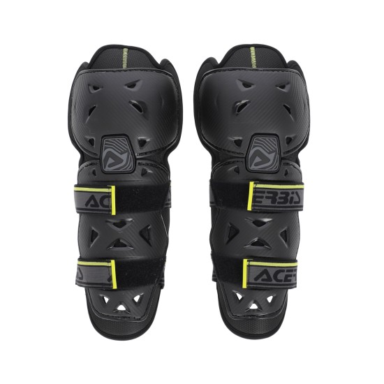 Rodilleras ACERBIS Profile 2.0 Black-Yellow - Ropamotorista.com - Distribuidor Oficial Acerbis en España y Portugal
