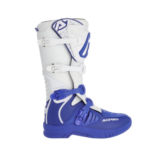 Botas ACERBIS X-TEAM White-Blue