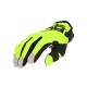 Guantes off road ACERBIS MX X-H Verde Fluor - Negro