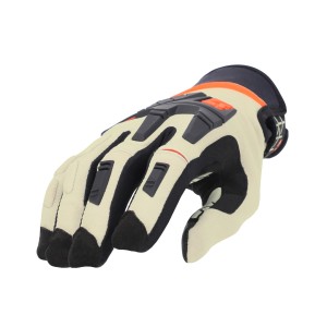 Guantes ACERBIS CE X-Enduro Beige-Black - Ropamotorista.com - Distribuidor Oficial Acerbis en España y Portugal