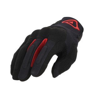 Guantes ACERBIS CE Pyramid Black-Red - Ropamotorista.com - Distribuidor Oficial Acerbis en España y Portugal