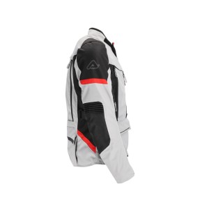 Chaqueta ACERBIS CE X-ROVER Grey-Red - Mujer - Ropamotorista.com - Distribuidor Oficial Acerbis en España y Portugal