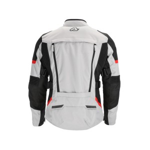 Chaqueta ACERBIS CE X-ROVER Grey-Red - Mujer - Ropamotorista.com - Distribuidor Oficial Acerbis en España y Portugal