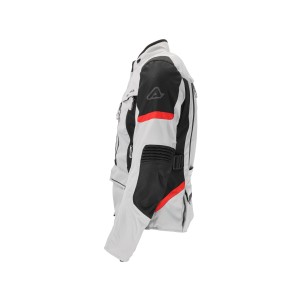 Chaqueta ACERBIS CE X-ROVER Grey-Red - Mujer - Ropamotorista.com - Distribuidor Oficial Acerbis en España y Portugal