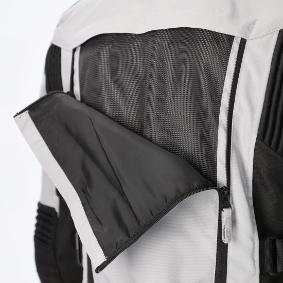 Chaqueta ACERBIS CE X-ROVER Grey-Red - Mujer - Ropamotorista.com - Distribuidor Oficial Acerbis en España y Portugal