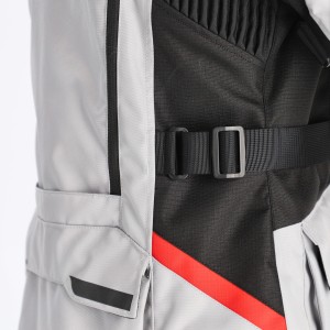 Chaqueta ACERBIS CE X-ROVER Grey-Red - Mujer - Ropamotorista.com - Distribuidor Oficial Acerbis en España y Portugal