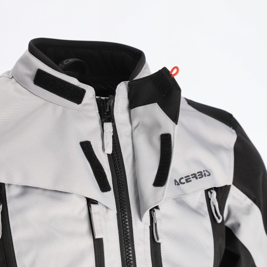 Chaqueta ACERBIS CE X-ROVER Grey-Red - Mujer - Ropamotorista.com - Distribuidor Oficial Acerbis en España y Portugal