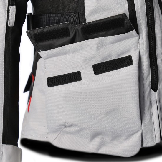 Chaqueta ACERBIS CE X-ROVER Grey-Red - Mujer - Ropamotorista.com - Distribuidor Oficial Acerbis en España y Portugal