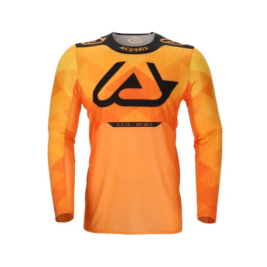 Camiseta ACERBIS X-FLEX 2.0 Ahaheim Orange-Black - Ropamotorista.com - Distribuidor Oficial Acerbis en España y Portugal