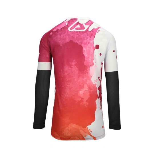Camiseta ACERBIS MX J-Windy Vented Watermark Pink-White - Ropamotorista.com - Distribuidor Oficial Acerbis en España y Portugal