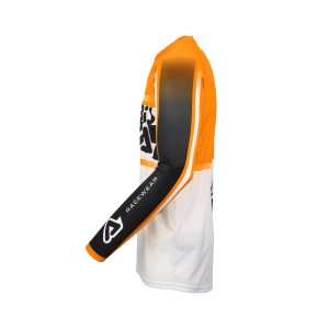 Camiseta ACERBIS MX Linear Lugo Orange-White - Ropamotorista.com - Distribuidor Oficial Acerbis en España y Portugal