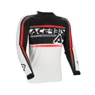Camiseta ACERBIS MX Linear Lugo White-Black