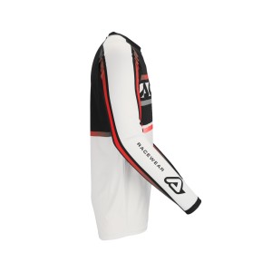 Camiseta ACERBIS MX Linear Lugo White-Black - Ropamotorista.com - Distribuidor Oficial Acerbis en España y Portugal