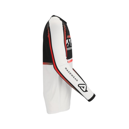 Camiseta ACERBIS MX Linear Lugo White-Black - Ropamotorista.com - Distribuidor Oficial Acerbis en España y Portugal