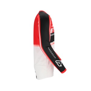Camiseta ACERBIS MX Linear Lugo White-Red - Ropamotorista.com - Distribuidor Oficial Acerbis en España y Portugal