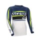 Camiseta ACERBIS MX Linear Lugo Blue-Yellow