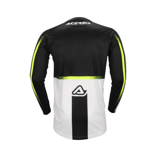 Camiseta ACERBIS MX Linear Lugo Black-white - Ropamotorista.com - Distribuidor Oficial Acerbis en España y Portugal