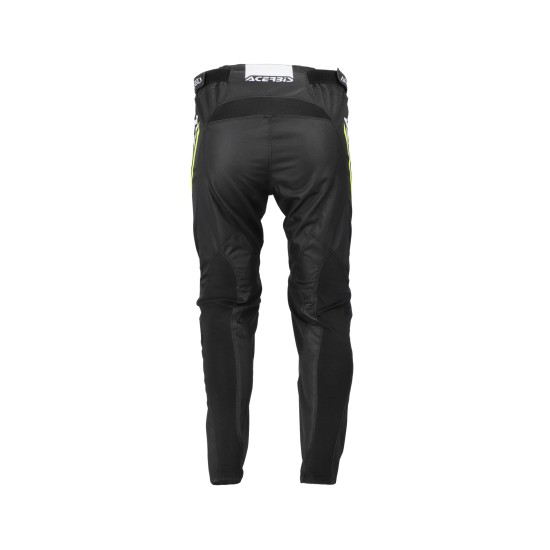 Pantalones ACERBIS MX LINEAR Lugo Black-Yellow - Ropamotorista.com - Distribuidor Oficial Acerbis en España y Portugal