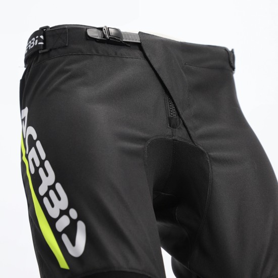 Pantalones ACERBIS MX LINEAR Lugo Black-Yellow - Ropamotorista.com - Distribuidor Oficial Acerbis en España y Portugal